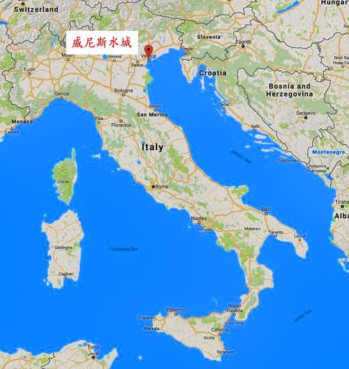 威尼斯位置地形图（威尼斯 地理）